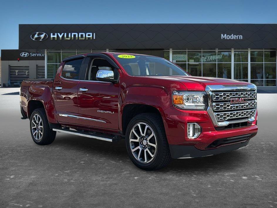 Used 2022 Cayenne Red Tintcoat GMC 4WD Denali image 3