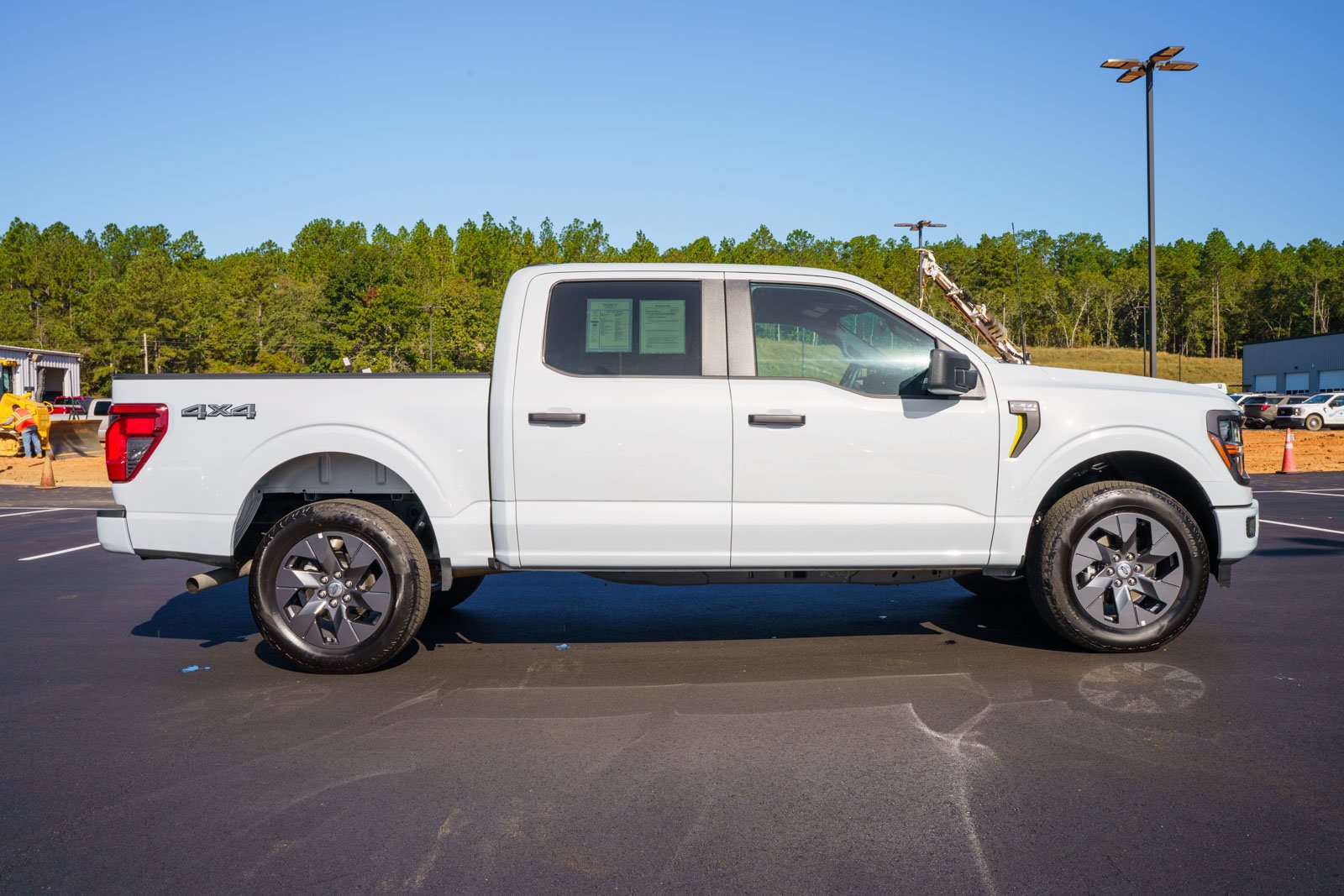 Certified Used 2025 Space White Metallic Ford STX image 8