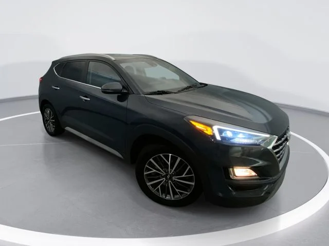 Used 2021 Blue Hyundai Limited image 1