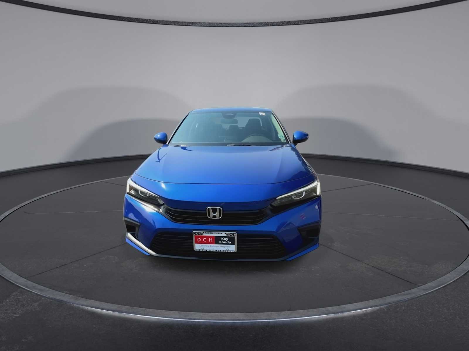 Used 2024 Aegean Blue Metallic Honda EX image 3