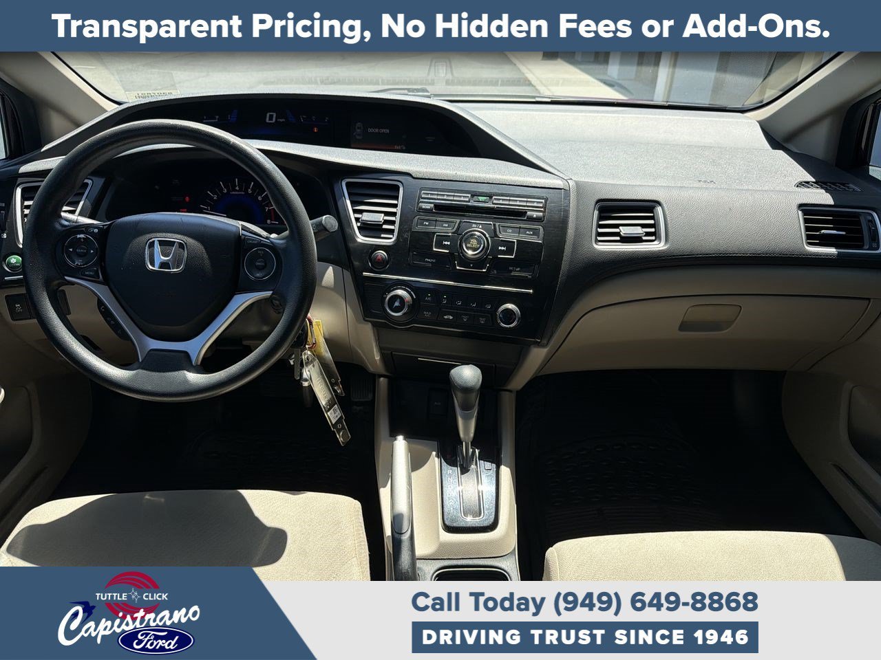 Used 2013 Red Honda LX image 2