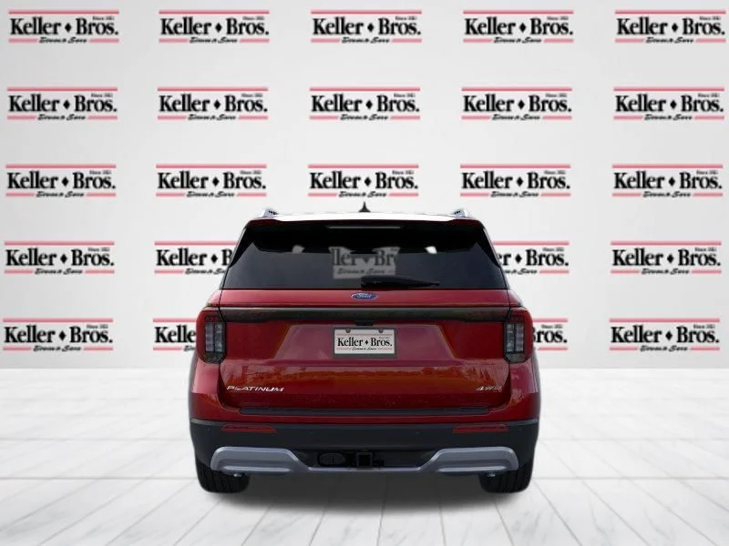 New 2026 Rapid Red Metallic Tinted Clearcoat Ford Platinum image 6