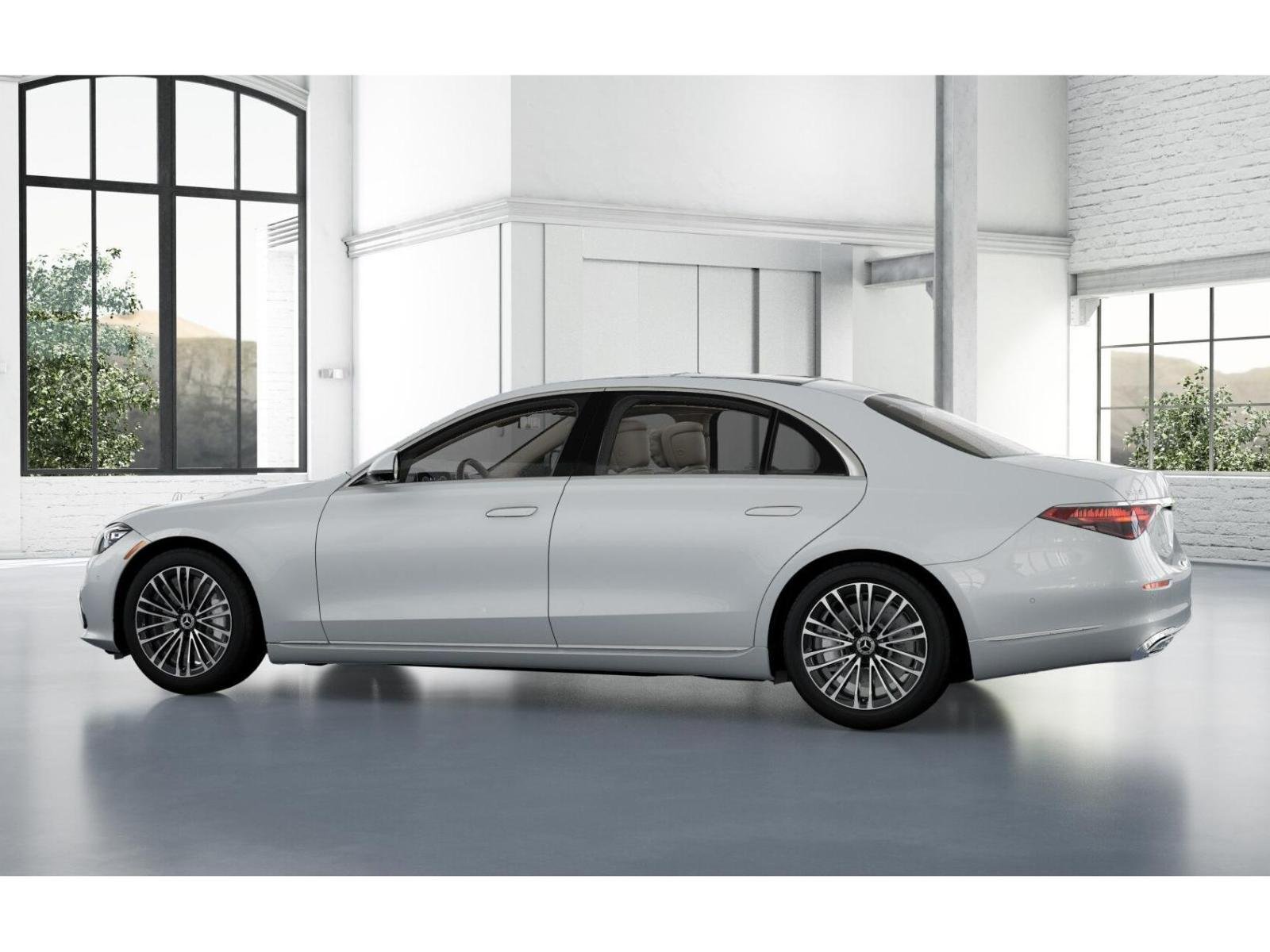 New 2026 MANUFAKTUR Moonlight White Metallic Mercedes-Benz S 580 image 31