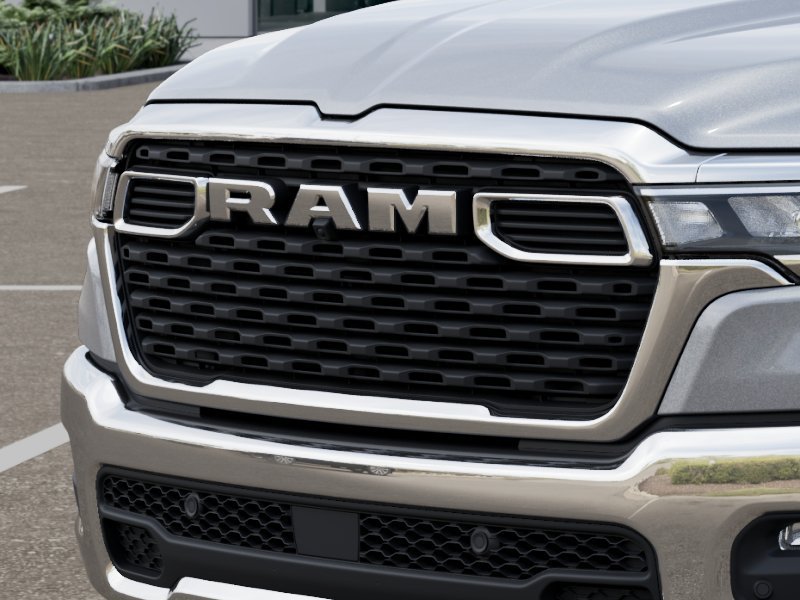 New 2025 Billet Silver Metallic Clear-Coat Exterior Paint RAM Big Horn/Lone Star image 38