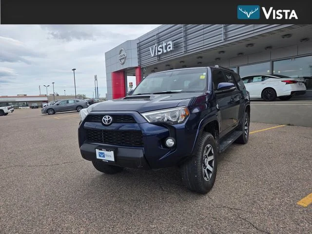 Used 2019 Nautical Blue Metallic Toyota TRD Off-Road Premium image 1