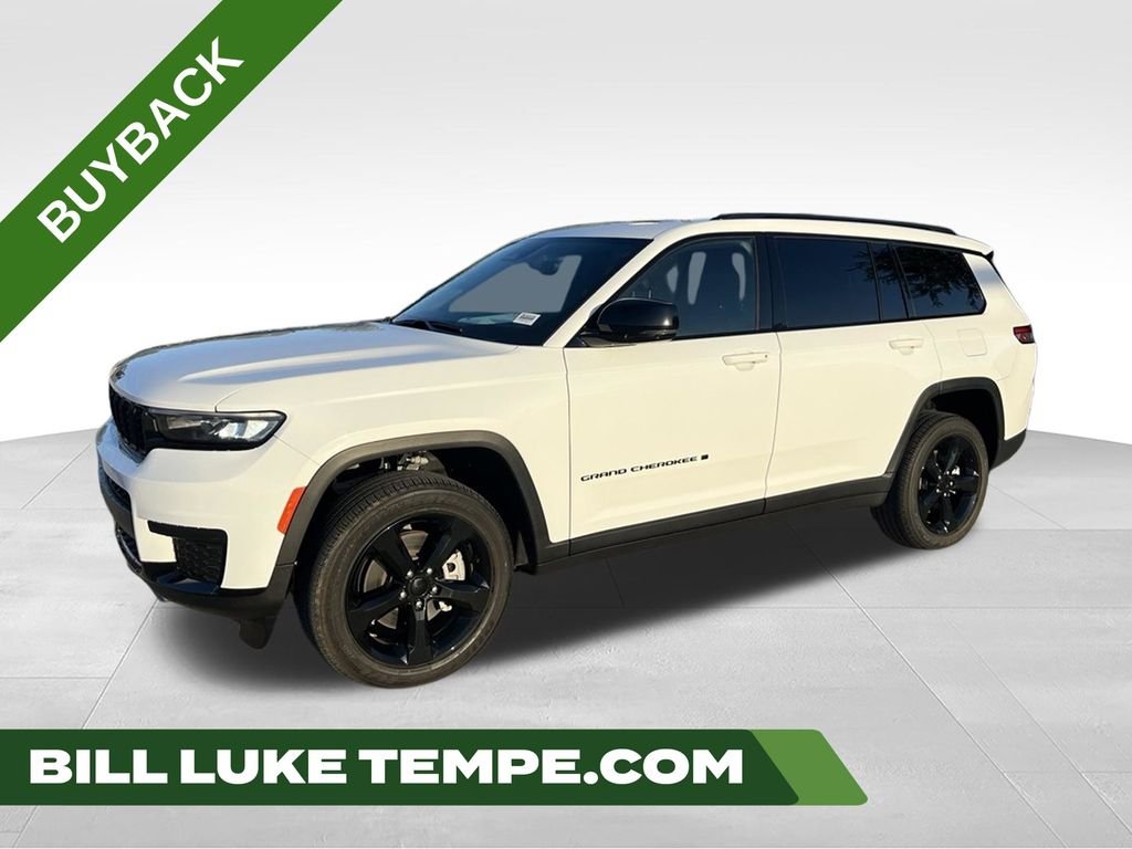 Used 2024 Bright White Clearcoat Jeep Altitude X image 1