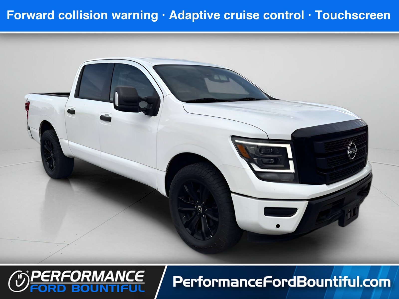 Used 2023 Glacier White Nissan SV image 1