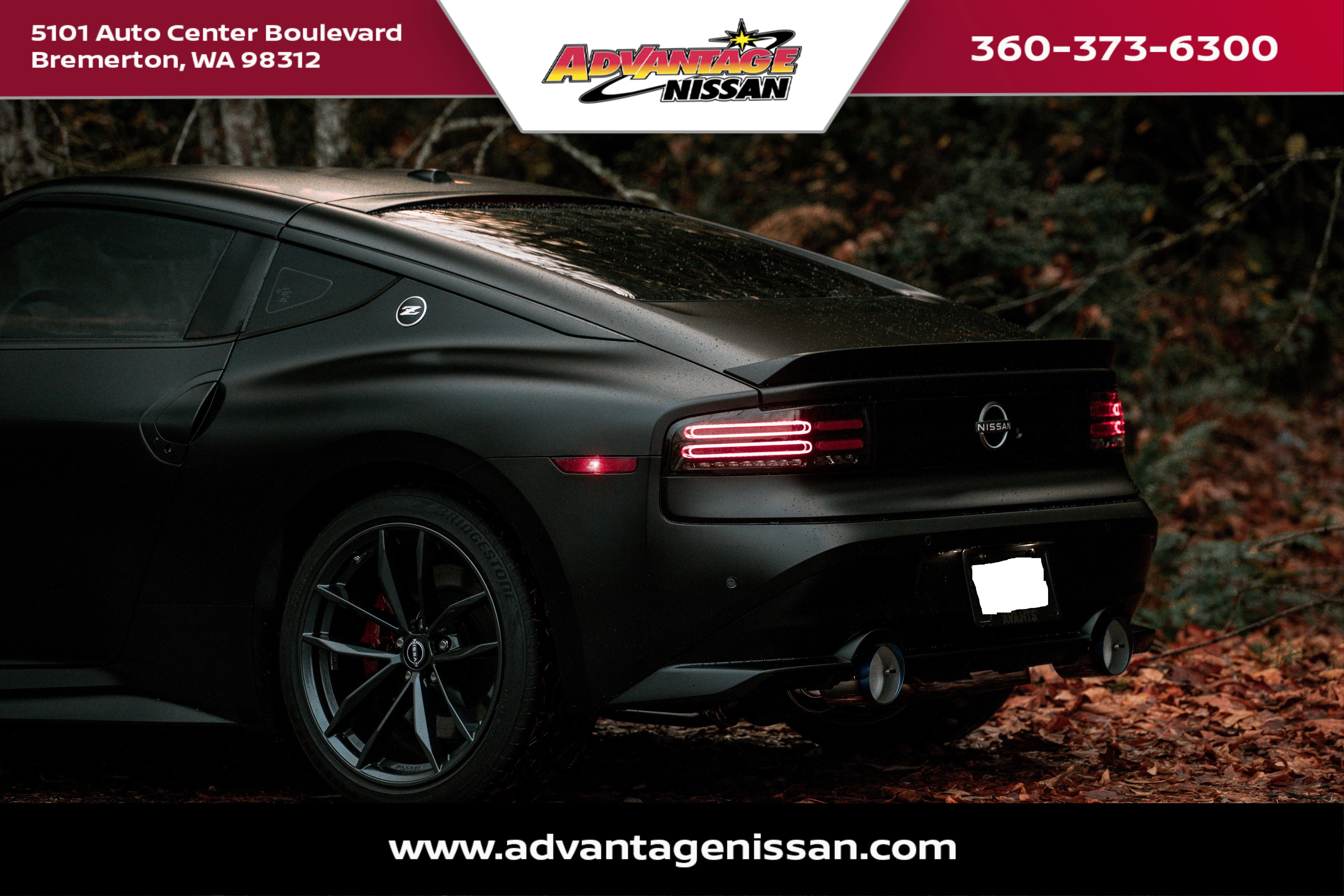 Used 2024 Black Diamond Pearl Nissan Performance image 4