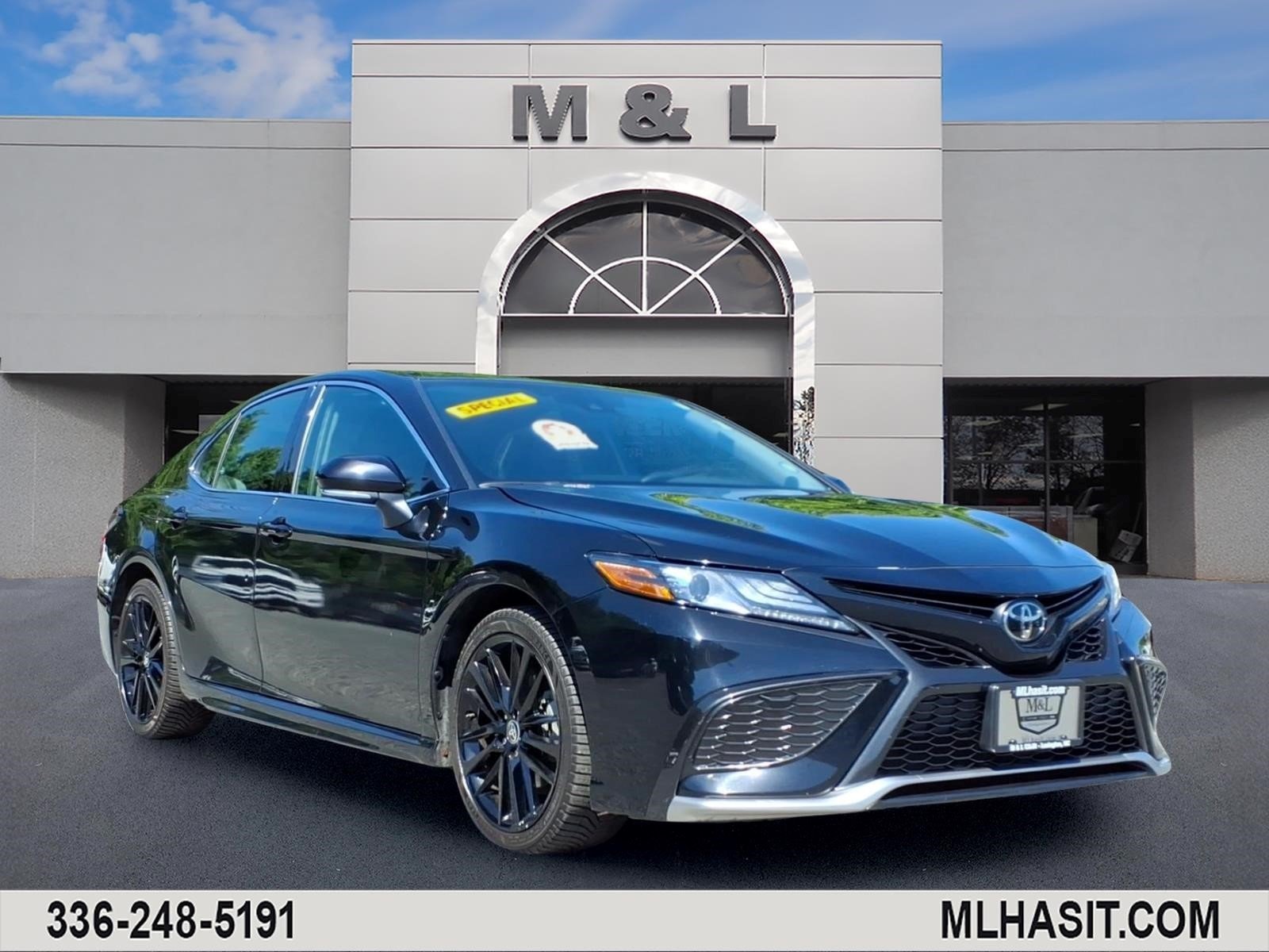 Used 2023 Black Toyota XSE image 1