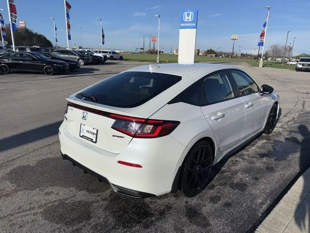 New 2026 Platinum White Pearl Honda Sport image 3