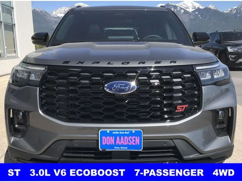New 2026 Carbonized Gray Metallic Ford ST image 2