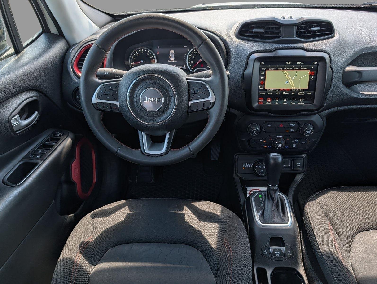 Used 2023 Alpine White Clearcoat Jeep Trailhawk image 29