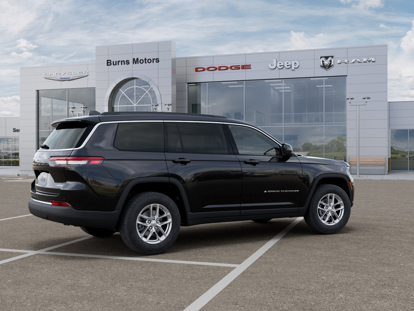 New 2026 Diamond Black Crystal Pearl-Coat Exterior Paint Jeep Laredo image 30
