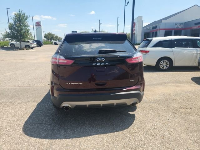 Used 2024 Red Ford Titanium image 2