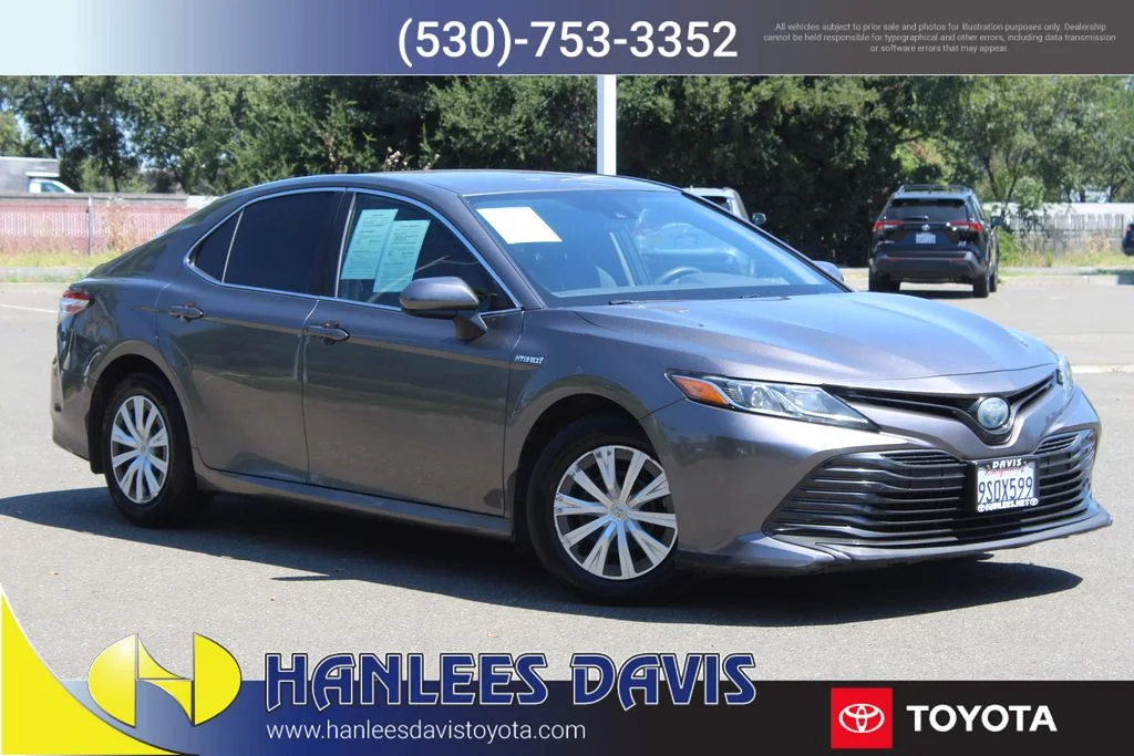 Used 2019 Gray Toyota LE image 1