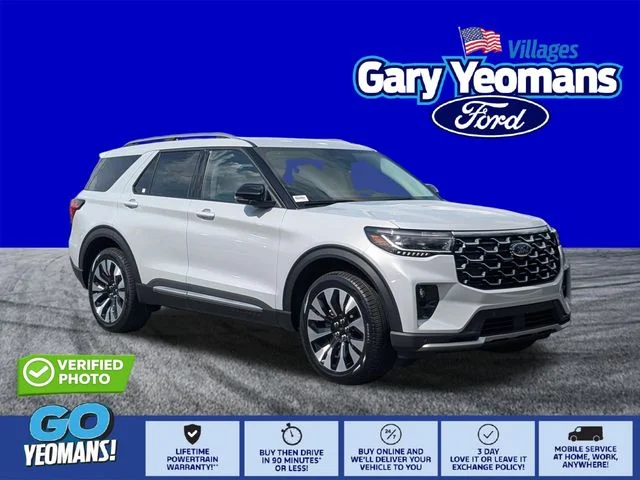 New 2026 Space White Metallic Ford Platinum™ image 1