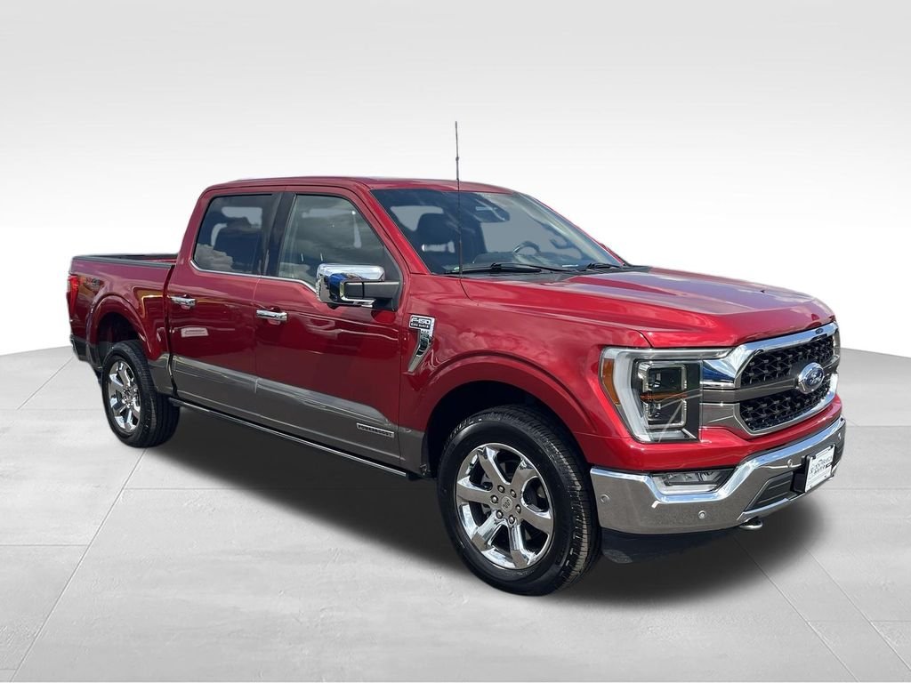 Used 2021 Red Ford King Ranch image 2