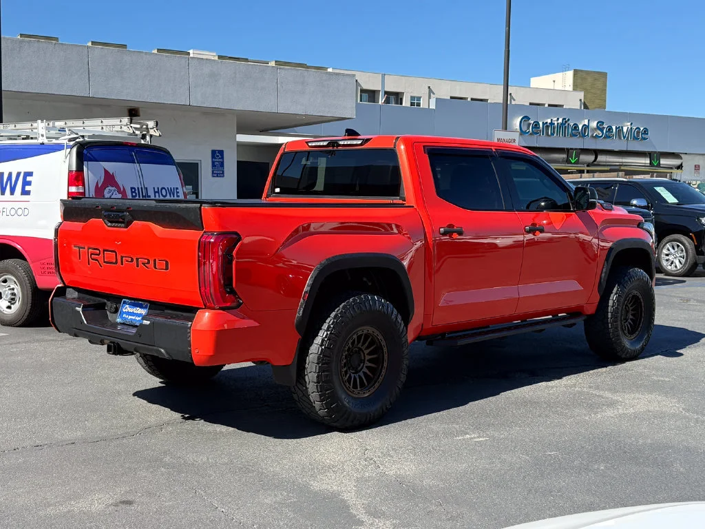 Used 2022 Orange Toyota TRD Pro Hybrid image 6