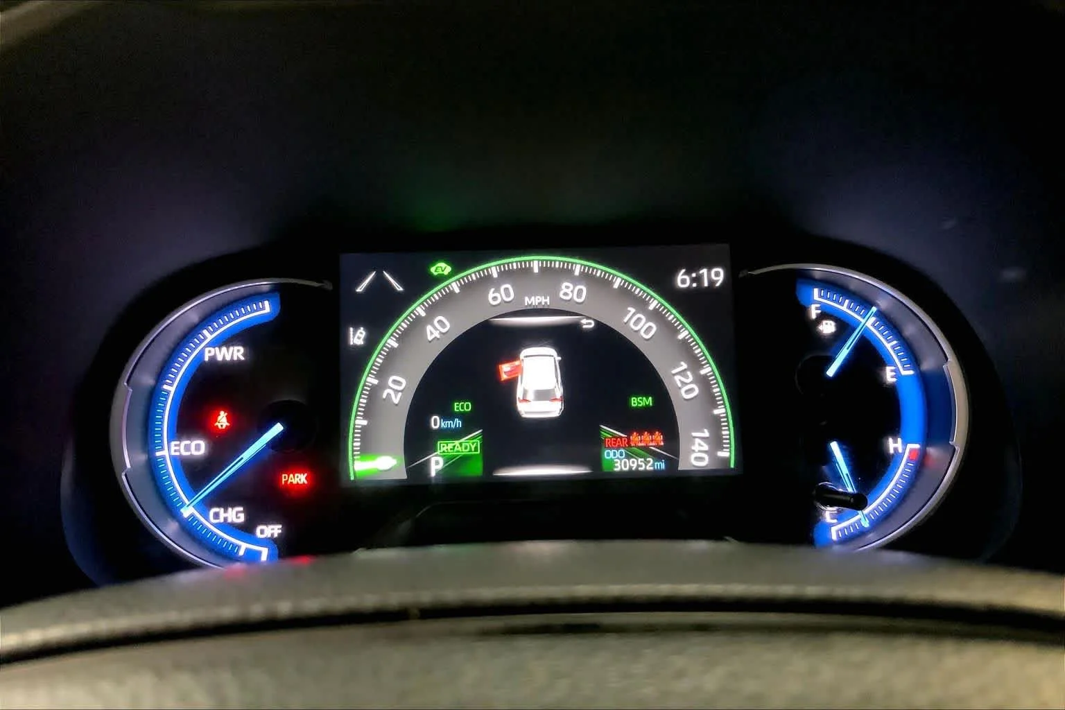 Used 2025 Midnight Black Metallic Toyota Hybrid XLE image 26