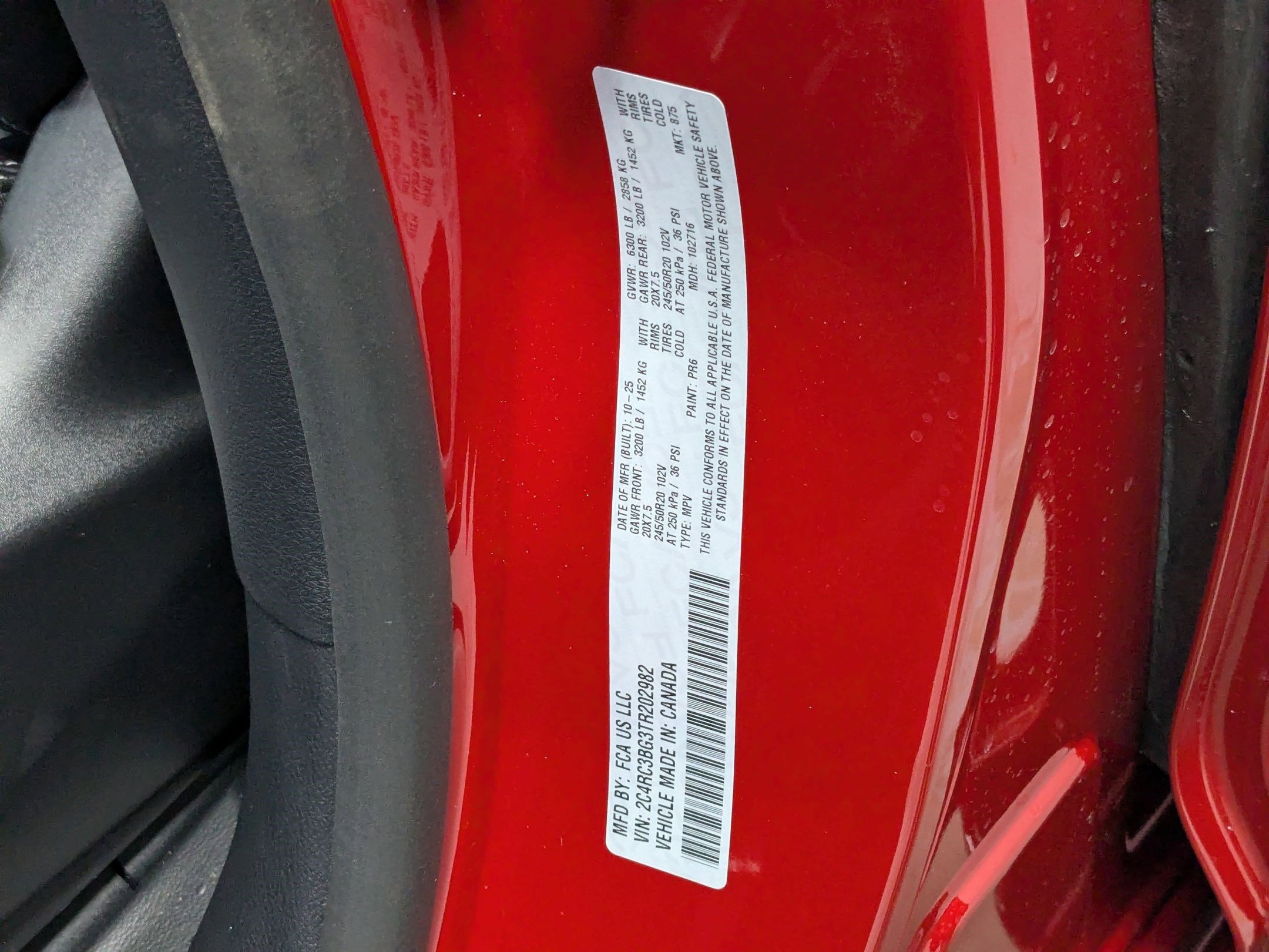 New 2026 Red Hot Pearl-Coat Exterior Paint Chrysler Select image 18