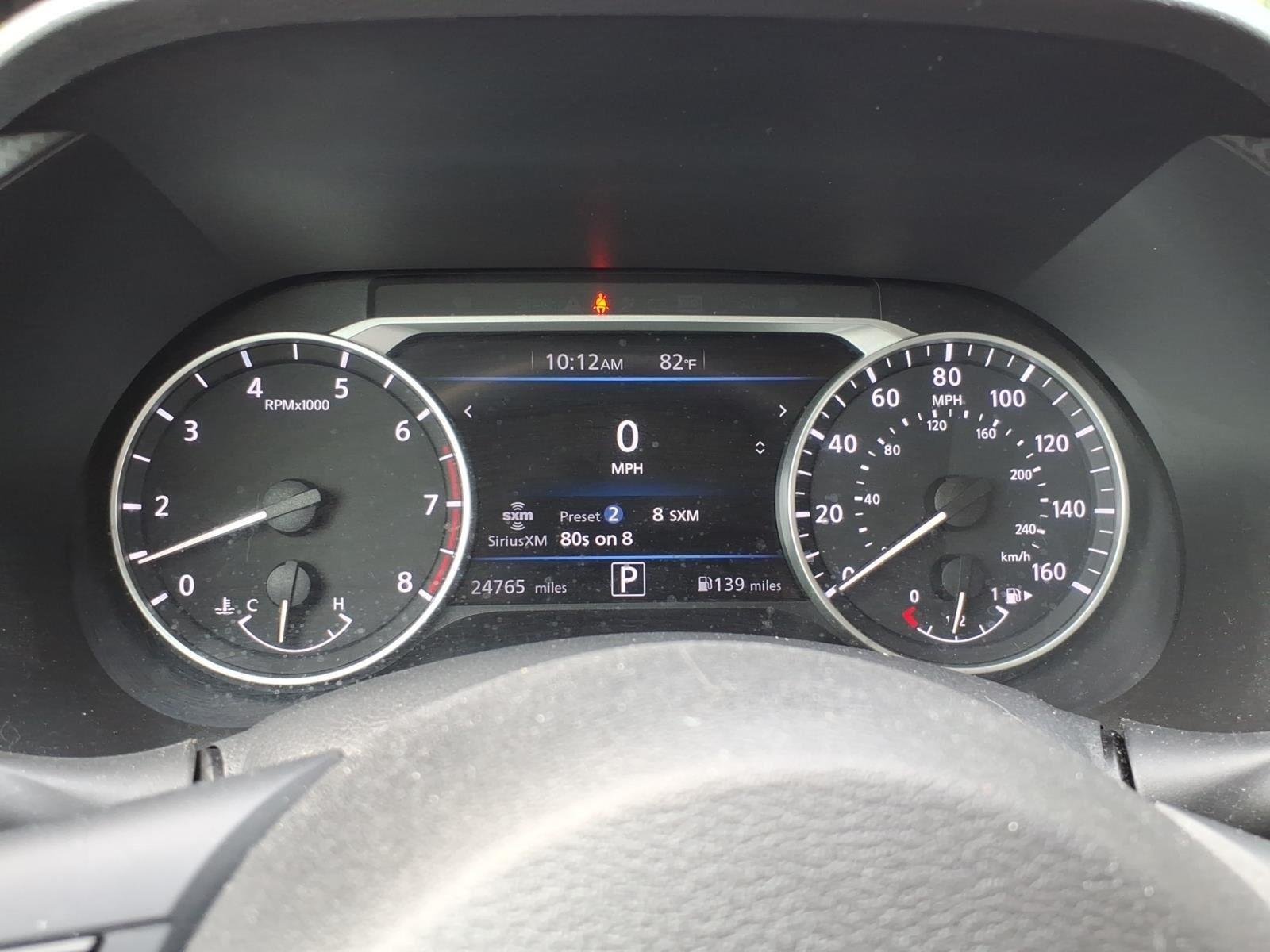 Used 2022 Aspen White TriCoat Pearl Nissan SV image 12