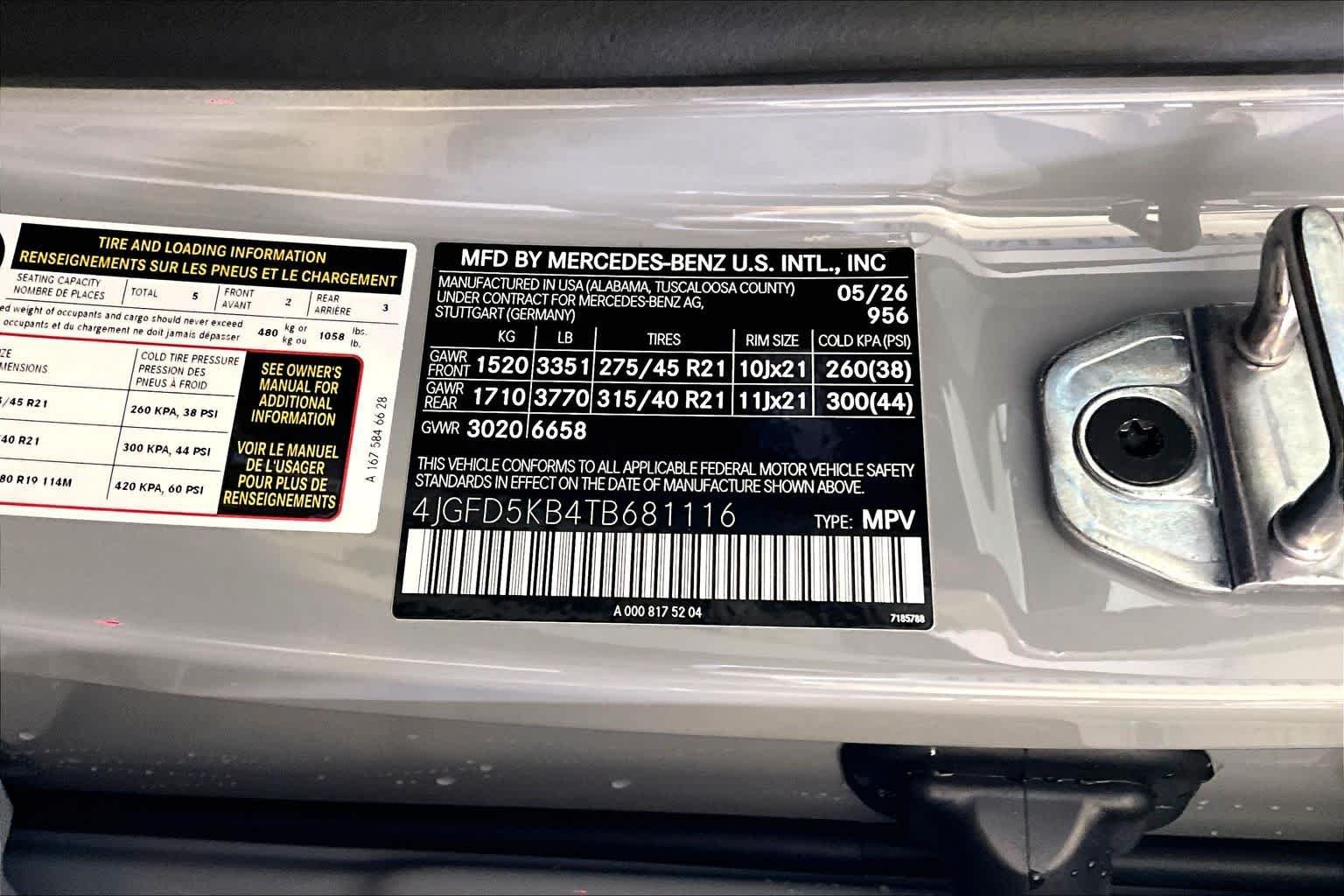 New 2026 MANUFAKTUR Alpine Grey Mercedes-Benz GLE 450 image 12