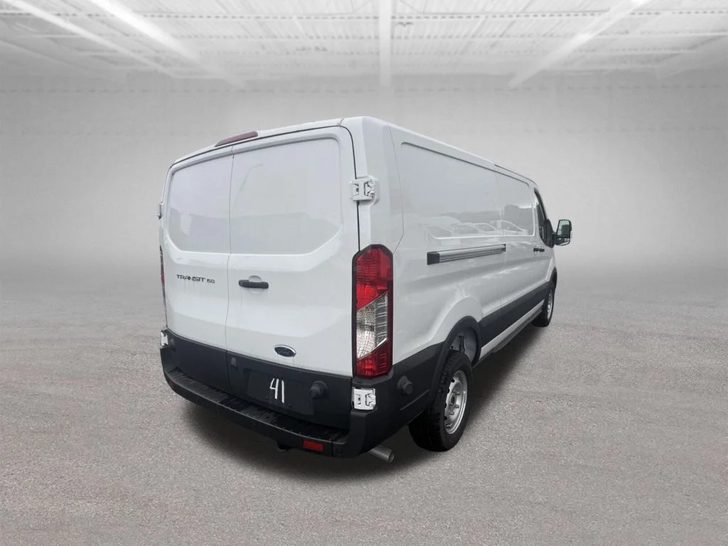 New 2025 Oxford White Ford Cargo Van image 3