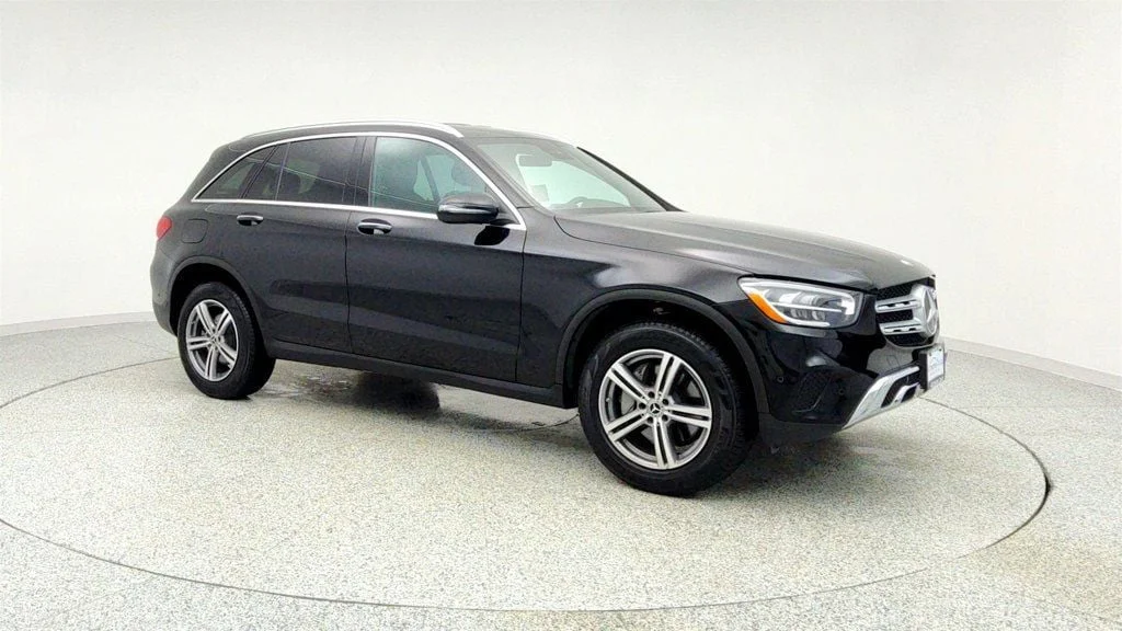 Used 2022 Black Mercedes-Benz GLC 300 SUV with 12.3