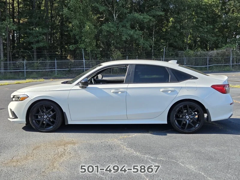 Used 2022 Platinum White Pearl Honda SPORT image 2