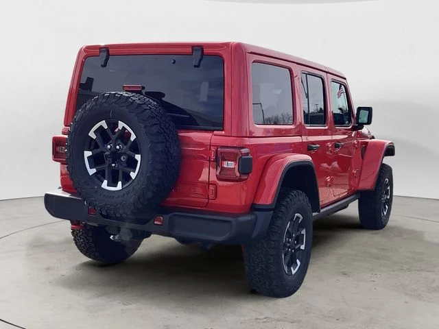 New 2026 Red Clearcoat Jeep 4-DOOR RUBICON image 6
