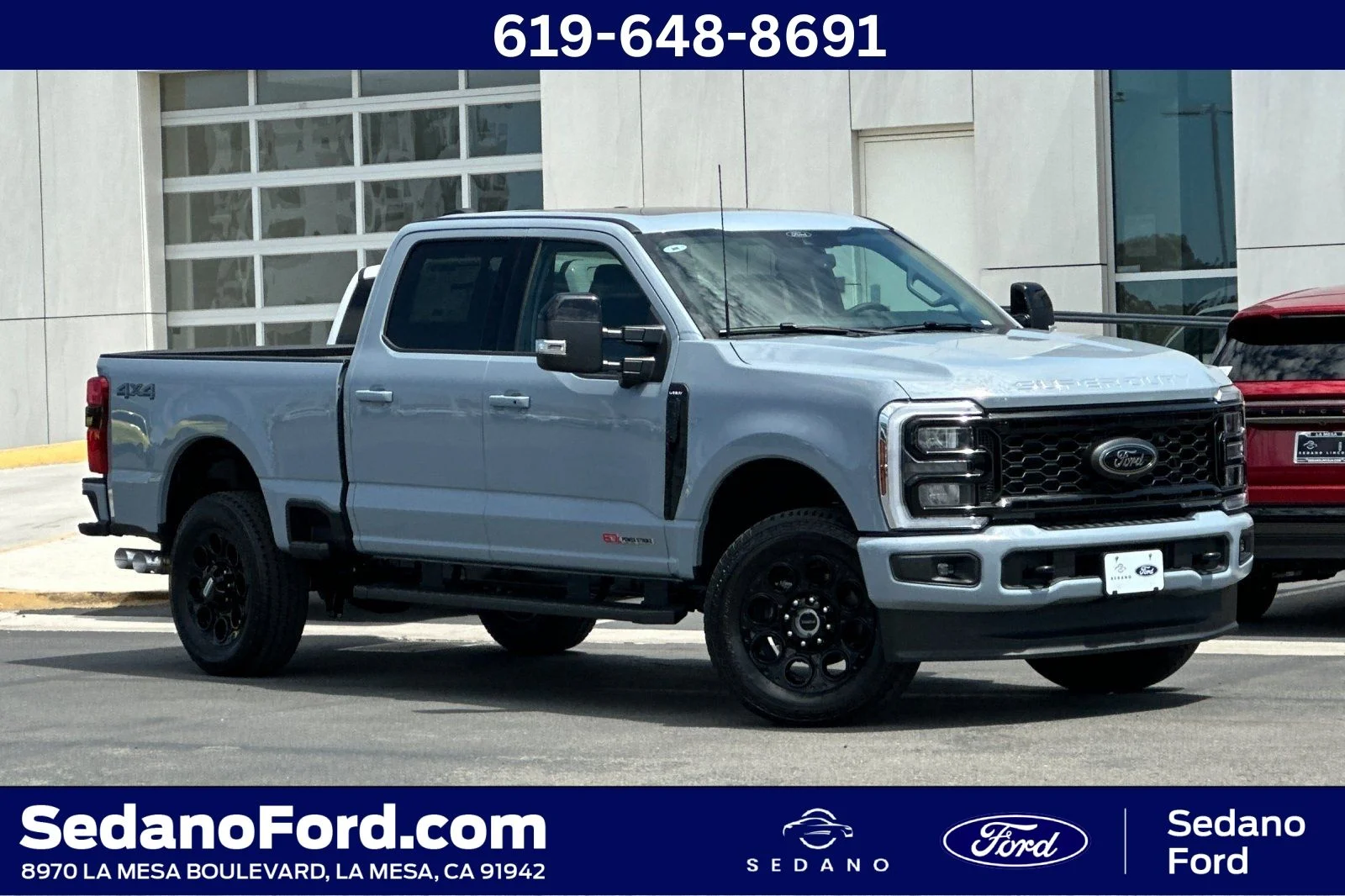New 2026 Glacier Gray Metallic Tri-Coat Ford F-250® Lariat® image 1