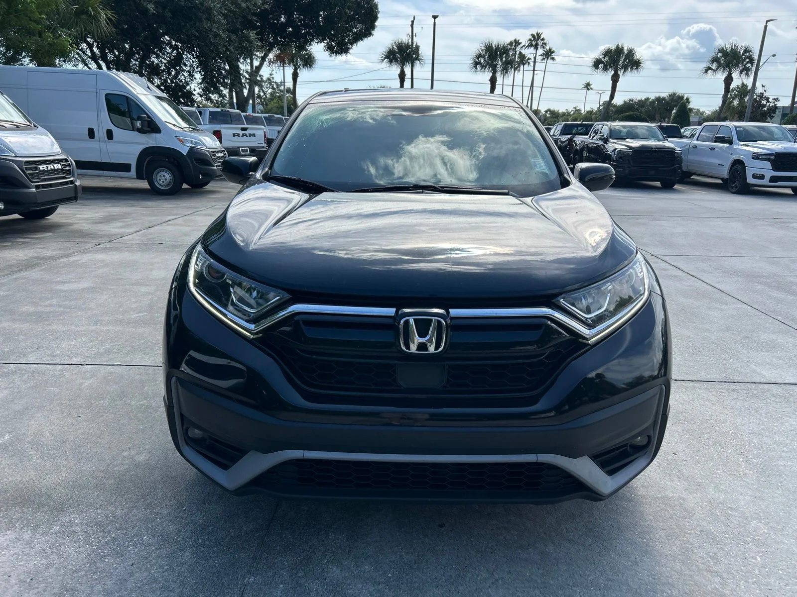 Used 2022 Crystal Black Pearl Honda EX image 7