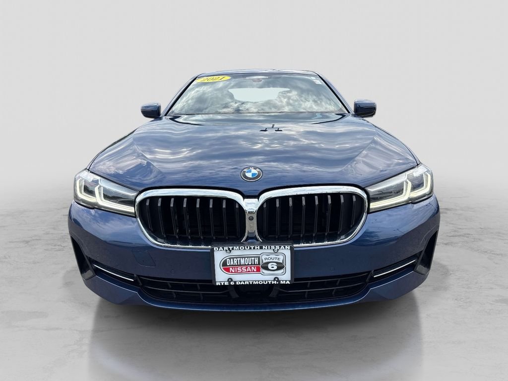 Used 2021 Blue BMW 540i xDrive image 8