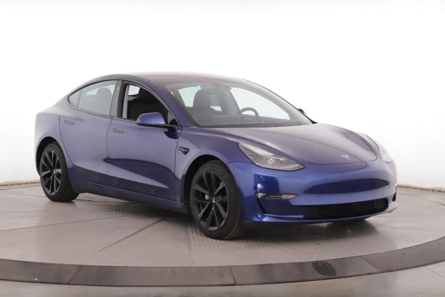 Used 2021 Tesla Model 3 Base with VIN 5YJ3E1EB8MF014945 for sale in Findlay, OH