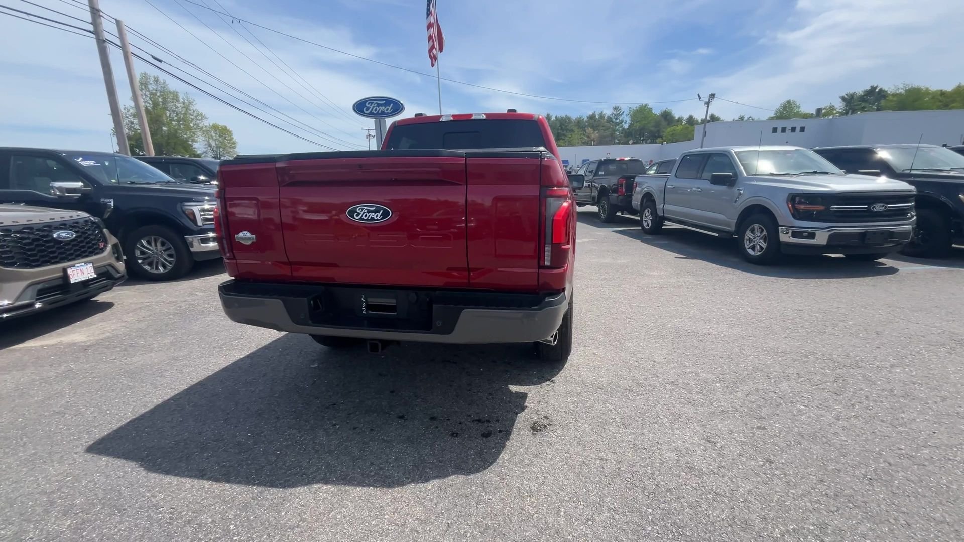 Certified Used 2025 Red Ford King Ranch image 19