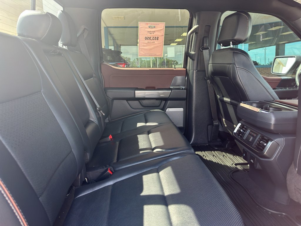 Used 2023 Carbonized Gray Metallic Ford Lariat image 39