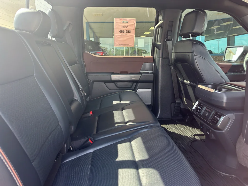 Used 2023 Carbonized Gray Metallic Ford Lariat image 39