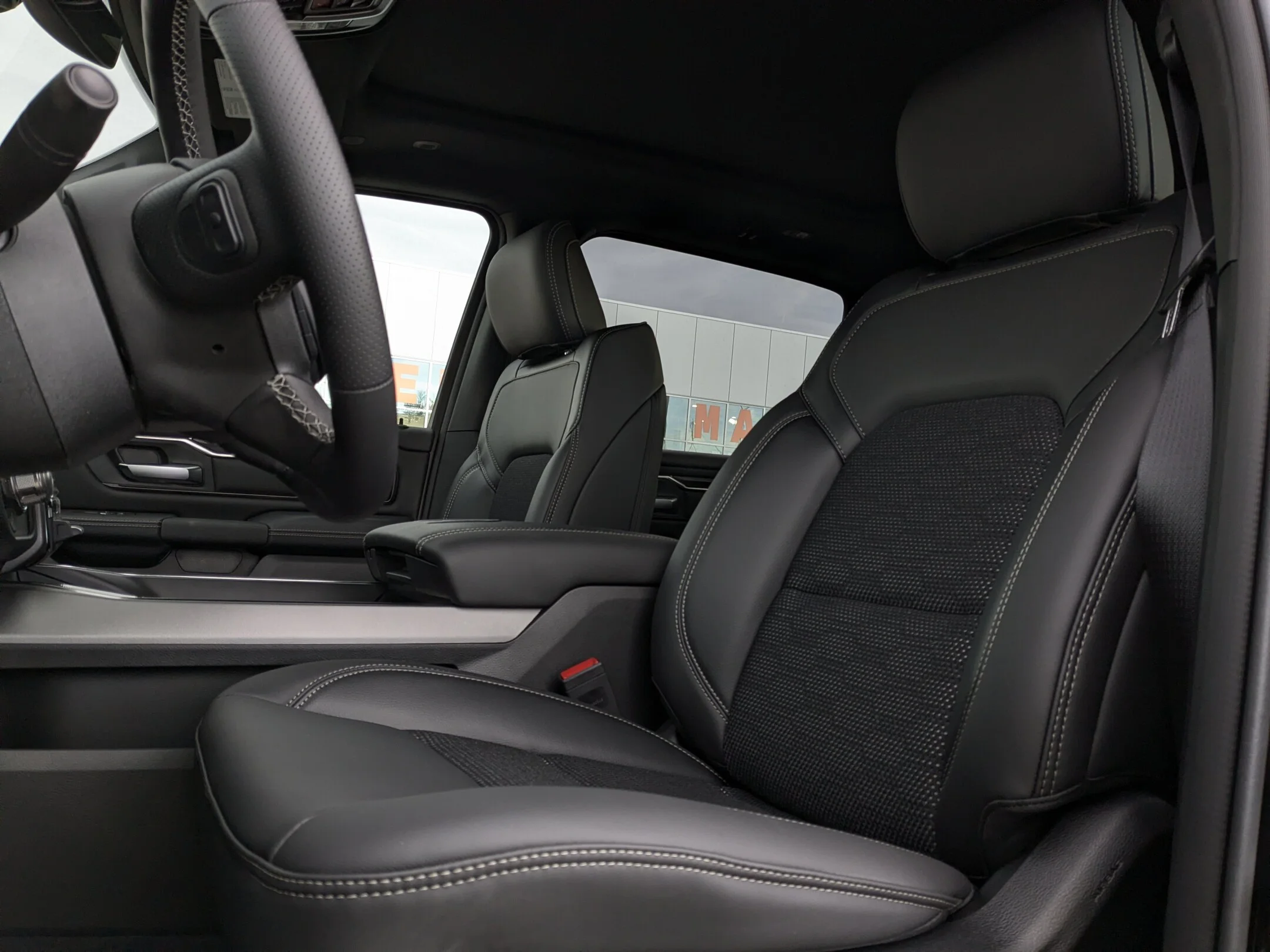 New 2026 Black RAM Sport - - Pano Sunroof - Sport Perf Hood - Anti-Spin Rear Axle - Trailer Brake Control & More! image 14