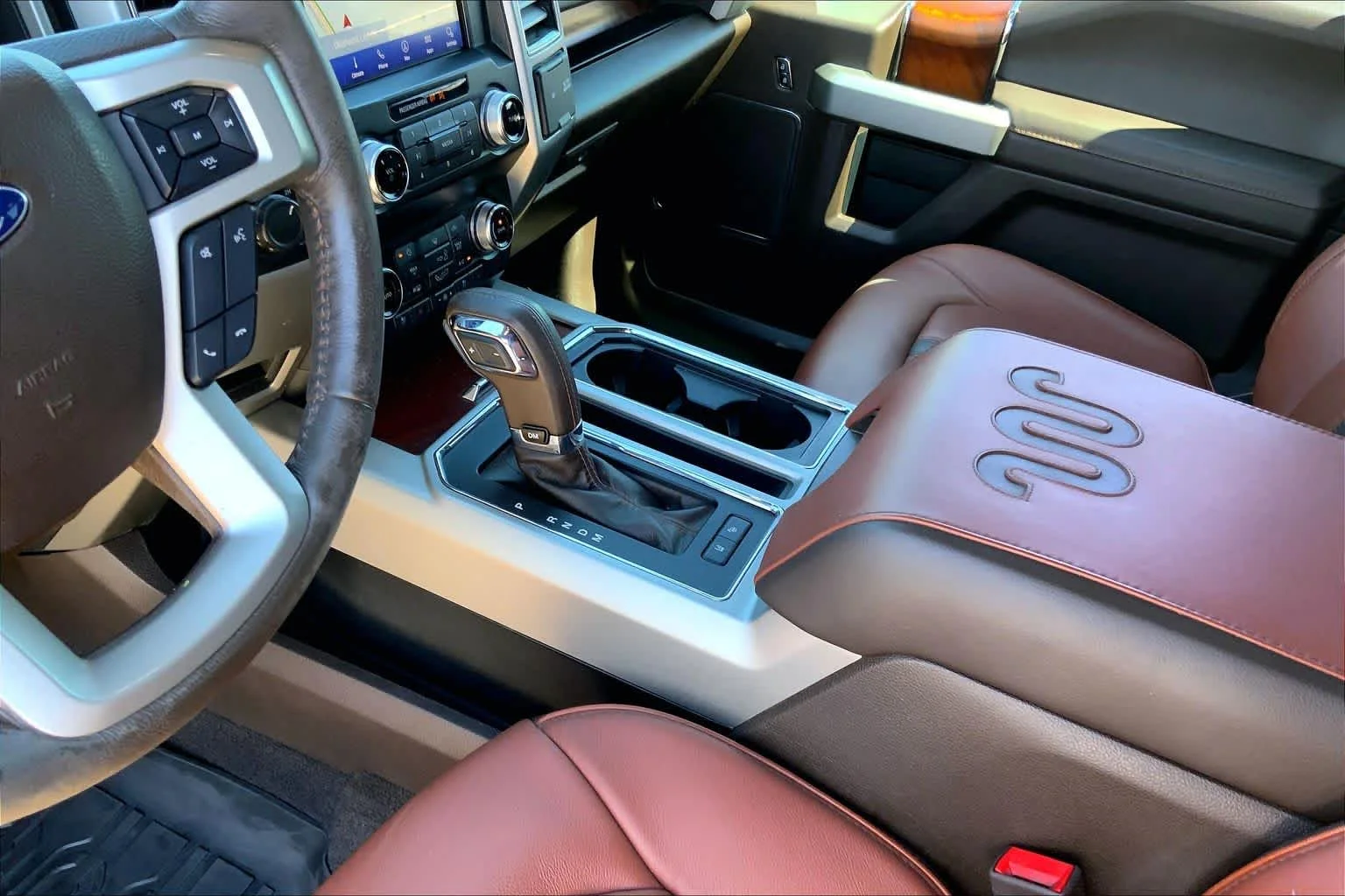 Used 2020 Rapid Red Metallic Tinted Clearcoat/Stone Gray Ford King Ranch image 16
