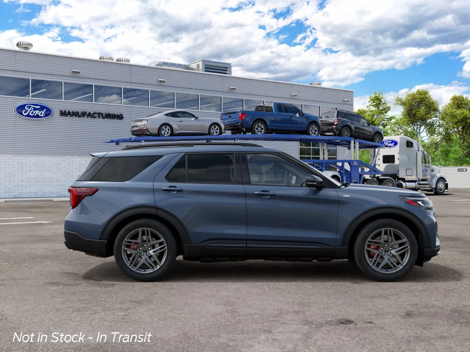 New 2027 Vapor Blue Metallic Ford ST-Line image 8