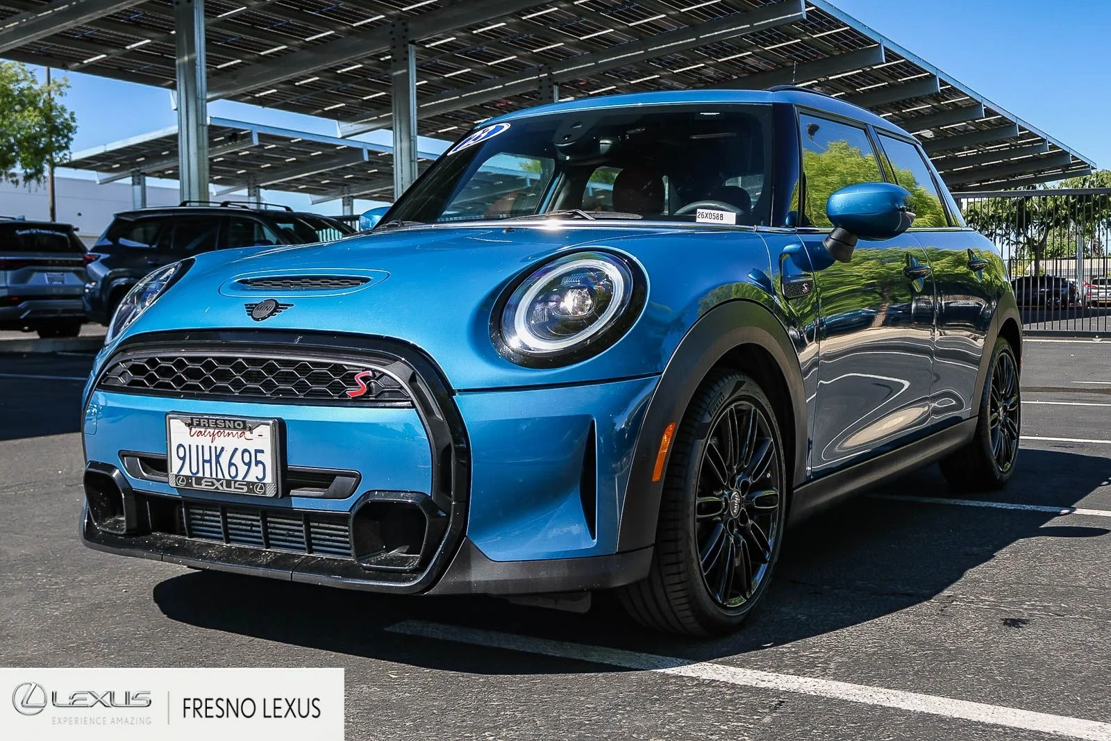 Pob mini ブルー Pre-Owned 2023 MINI Cooper S Signature 4D Hatchback in Fresno