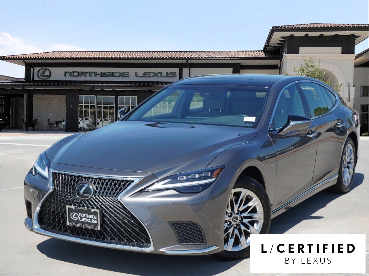 Certified Used 2022 Manganese Lexus LS 500 image 1