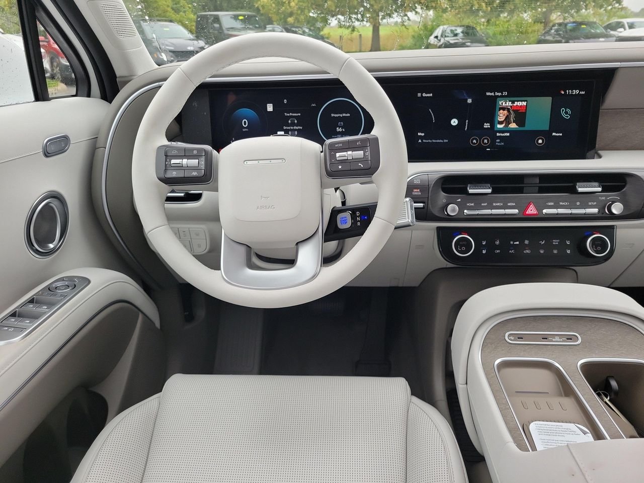 New 2027 Creamy White Pearl Hyundai SEL Premium AWD image 10