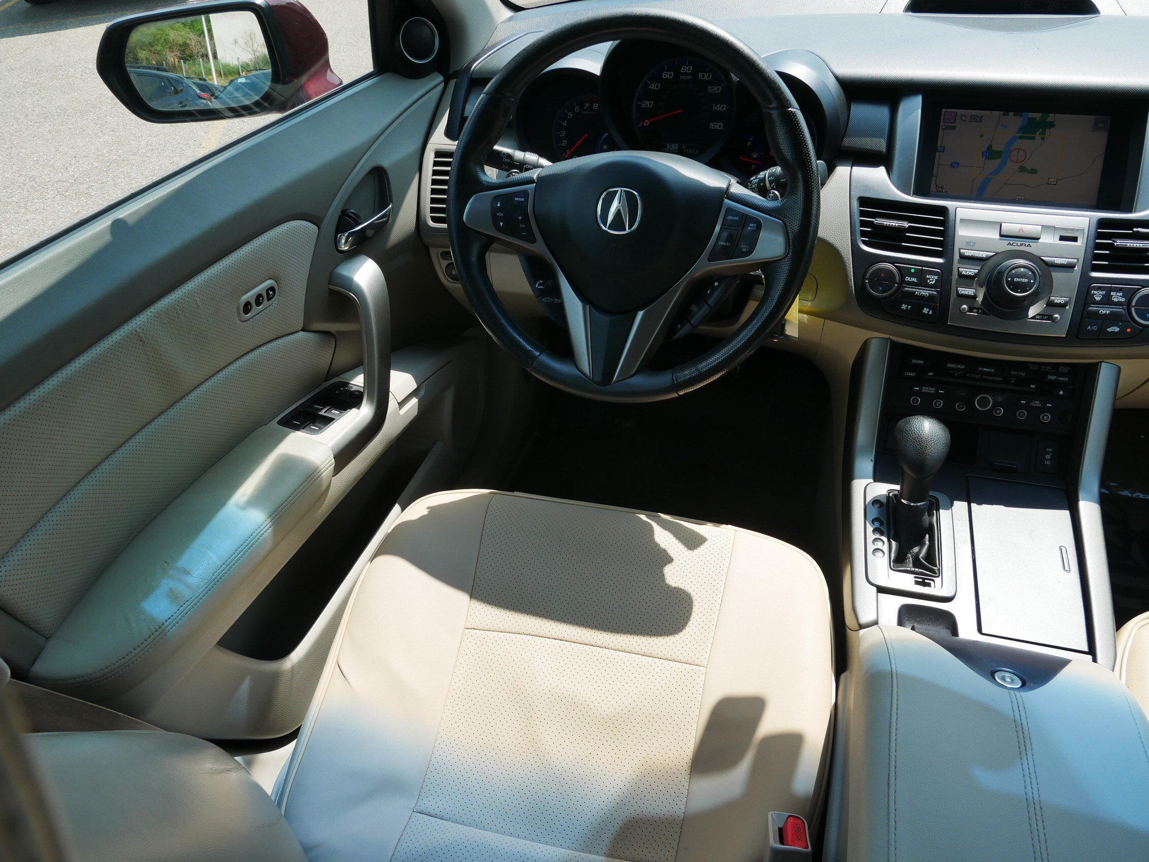 Used 2010 Basque Red Pearl Acura Tech Pkg image 9