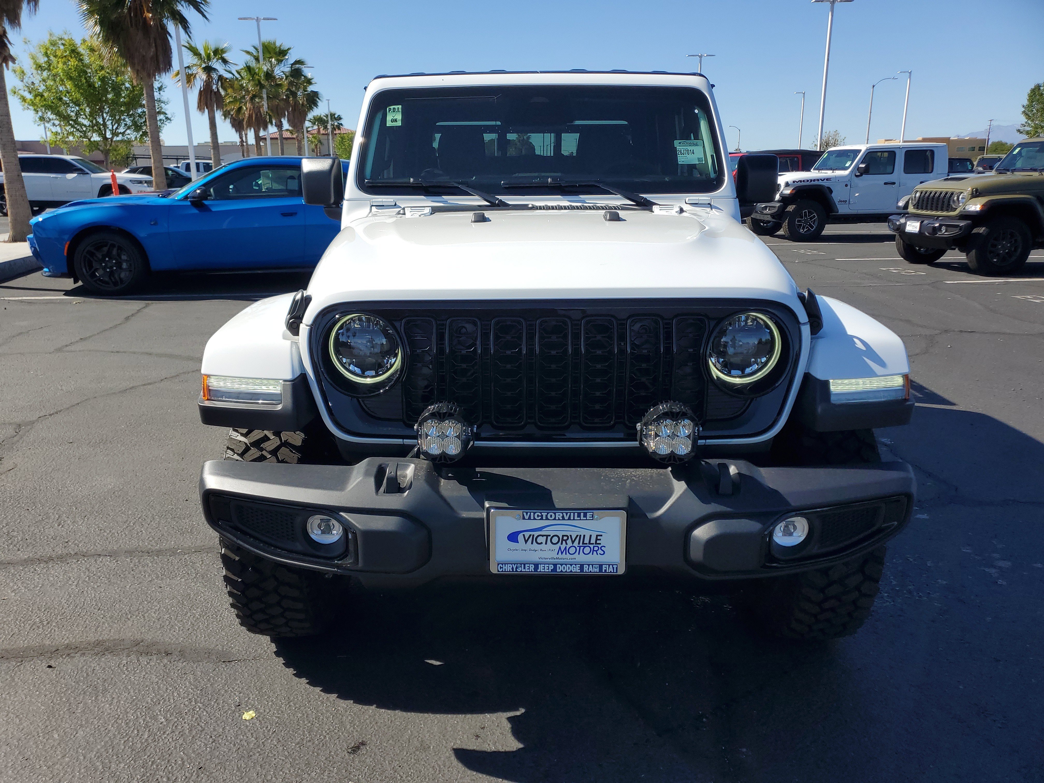 New 2026 Bright White Clearcoat Jeep Willys image 8