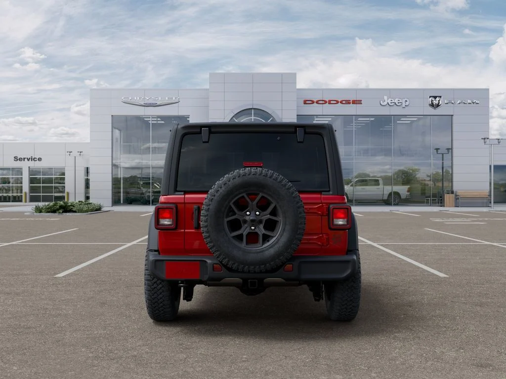 New 2026 Firecracker Red Clear-Coat Exterior Paint Jeep Willys image 7