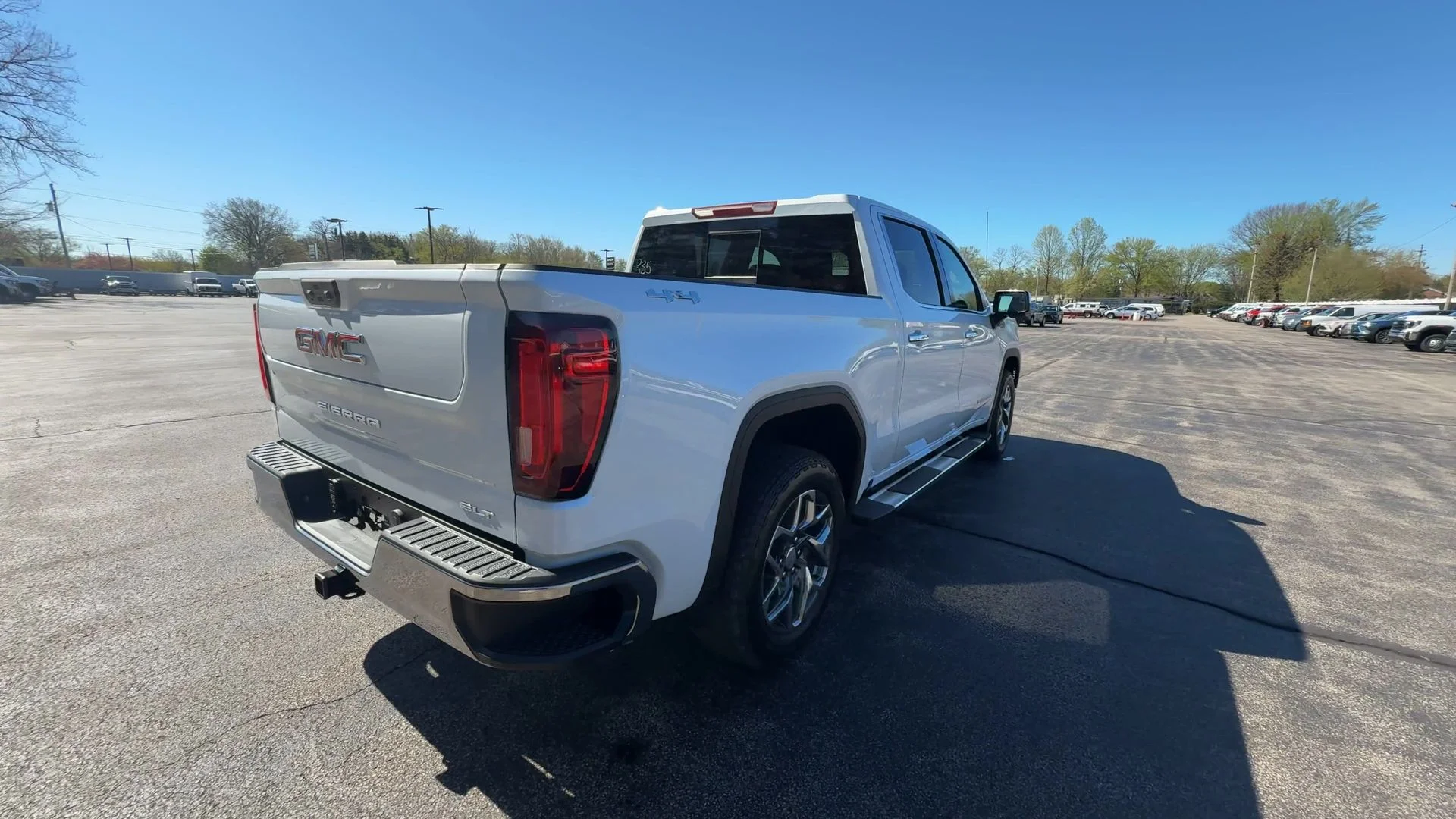 New 2026 Glacier White Tricoat GMC SLT image 8