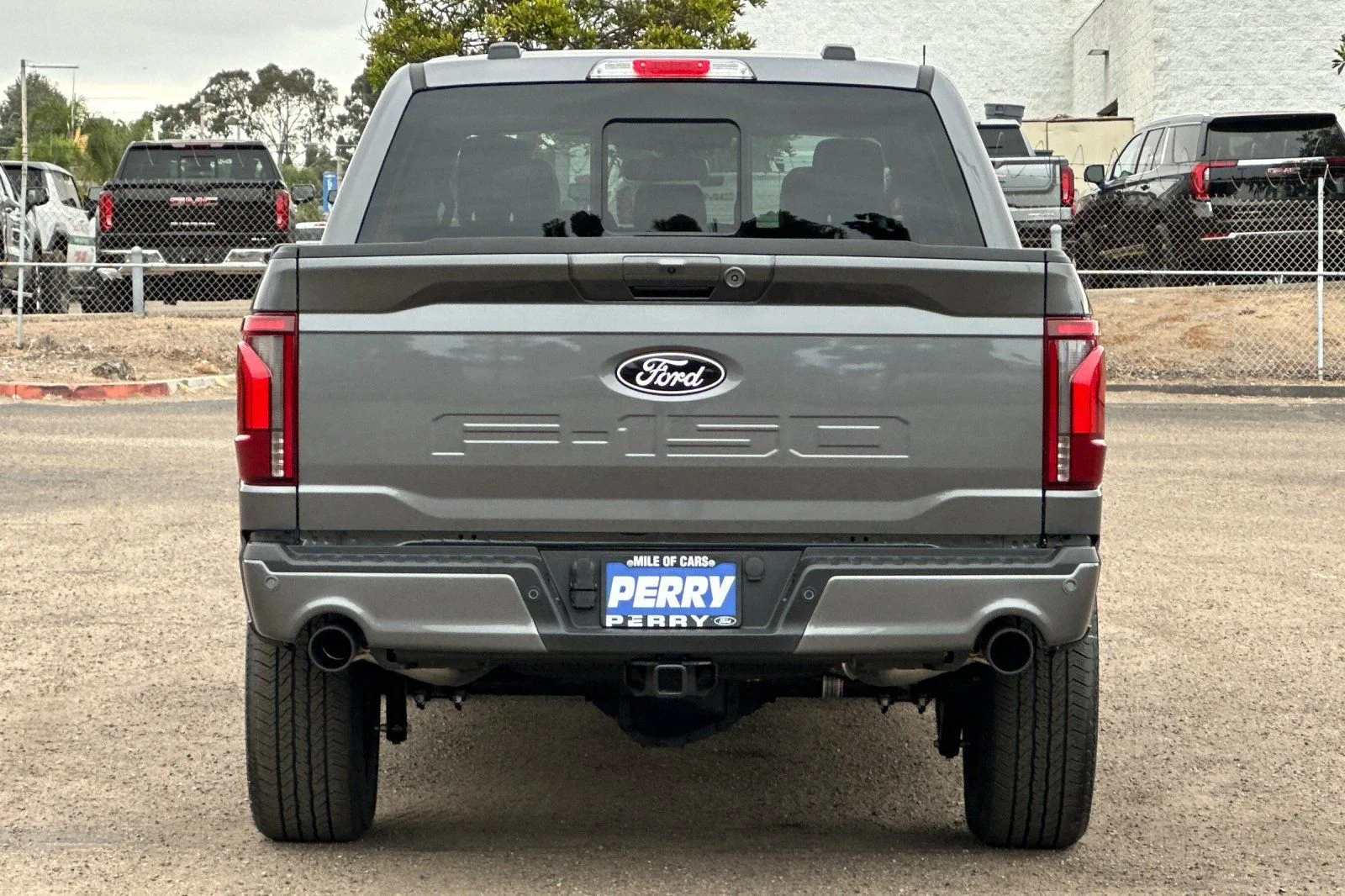 New 2026 Carbonized Gray Metallic Ford Lariat® image 4