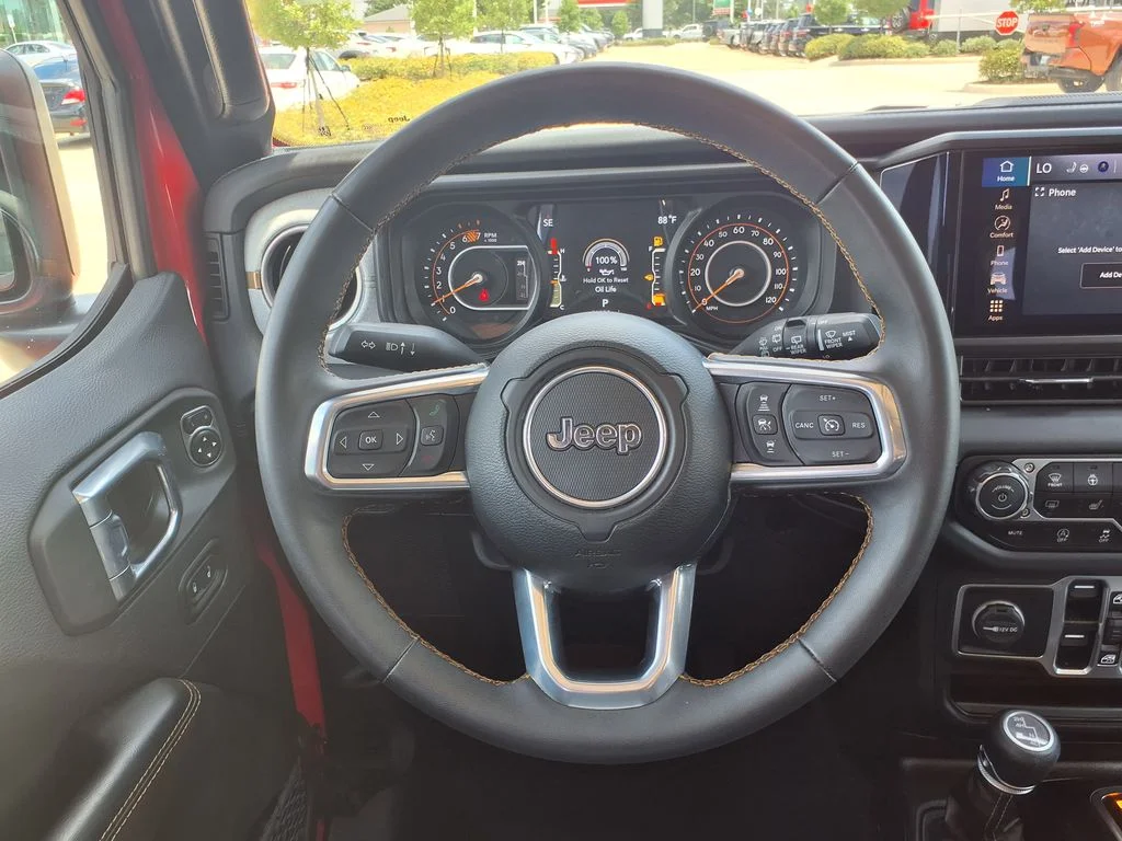 Used 2025 Red Jeep Sahara image 23