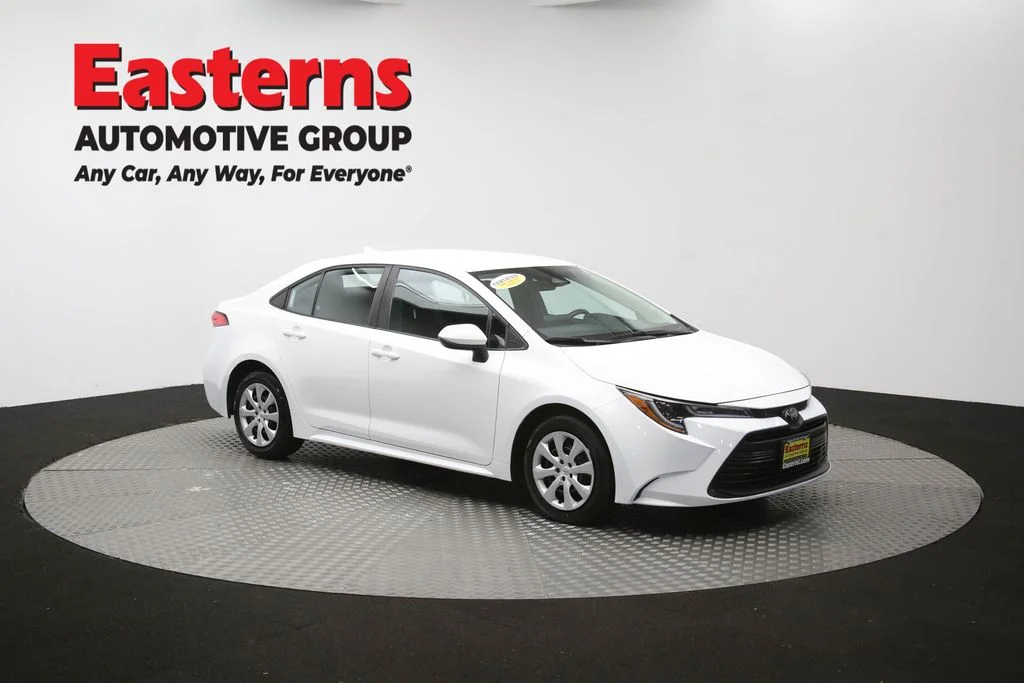 Used 2024 White Toyota LE image 47